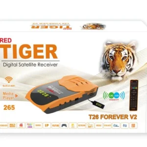 رسيفر تايجر تي 26 فوريفر الاصدار 2 فل اتش دي فايف جي Tiger T26 Forever Receiver V2 Full HD 5G