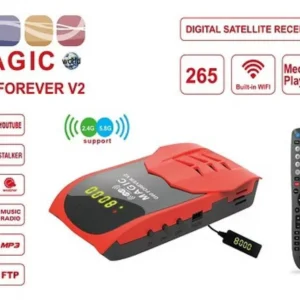 رسيفر ماجيك جي 60 الاصدار الثاني فوريفر فل اتش دي فايف جي Magic G60 V2 Forever Full HD 5G Receiver